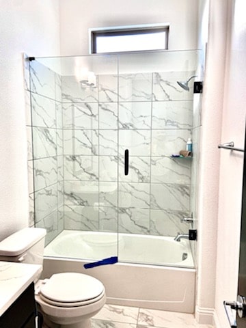 All glass shower door and panel