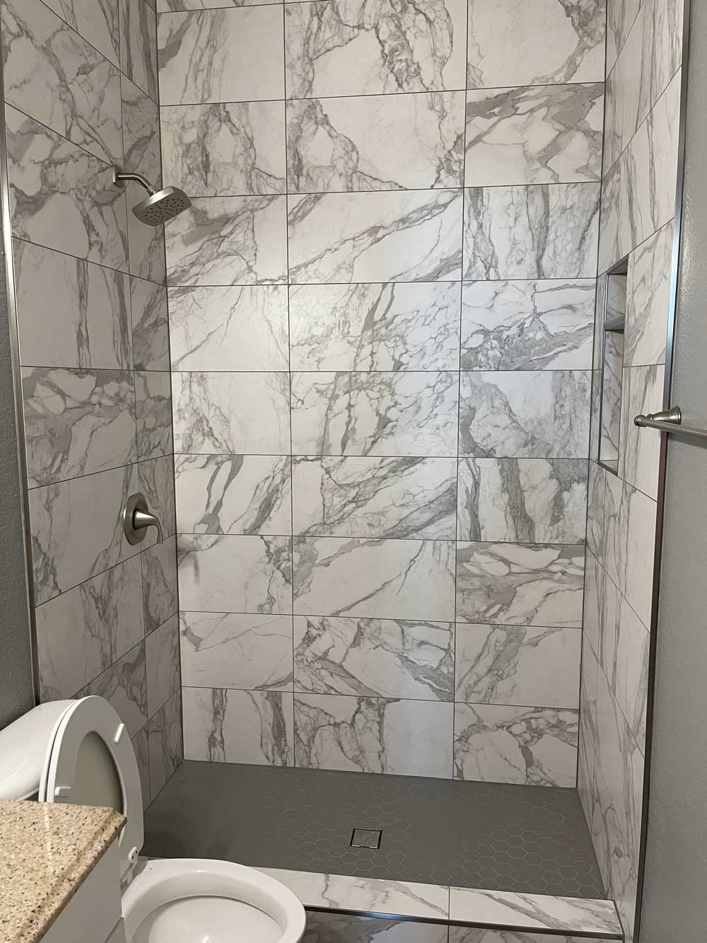 Shower Conversion from a bathtub