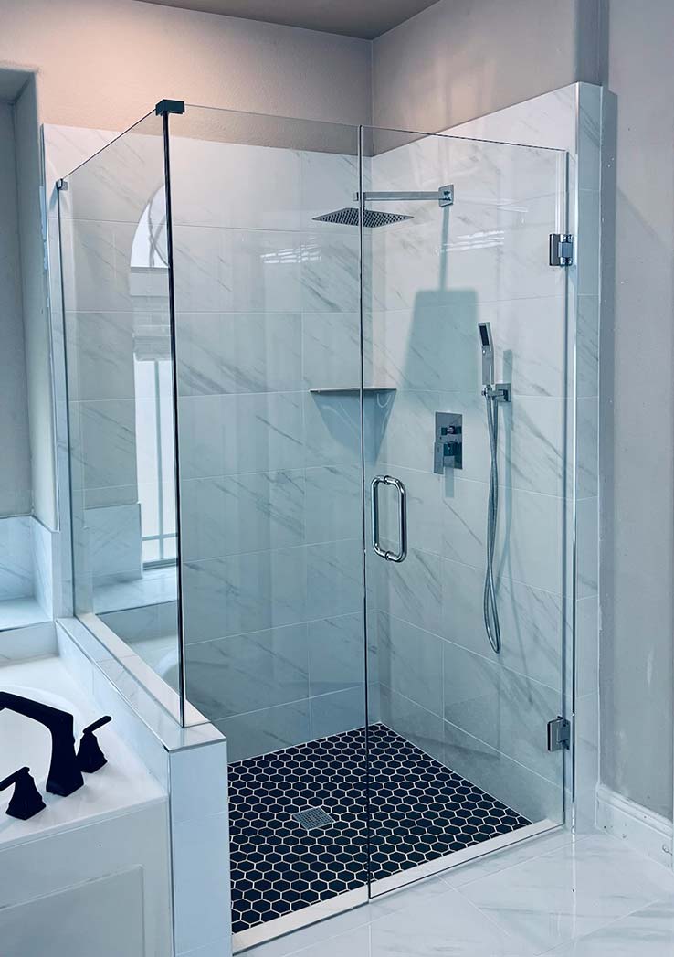 Frameless Shower Doors Near Me - Elite Showers Celina