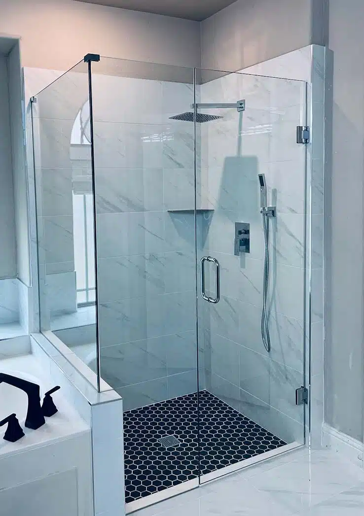 Melissa Frameless Shower Doors by Elite Showers